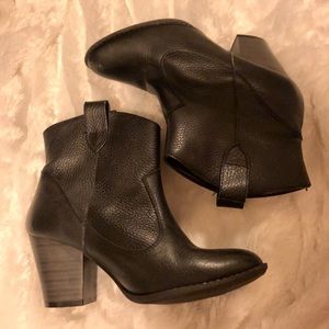 Black booties